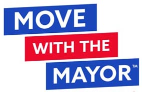 Move With the Mayor Logo
